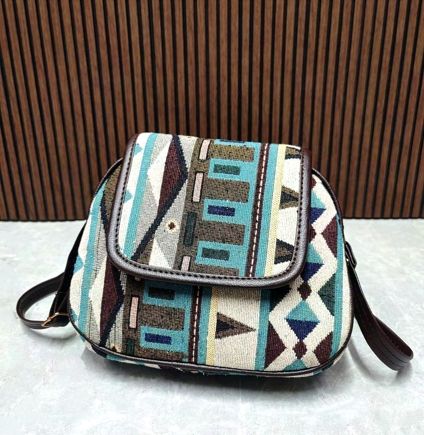 Carry-all Sling: Stylish Eco-Friendly Sling Bag 096